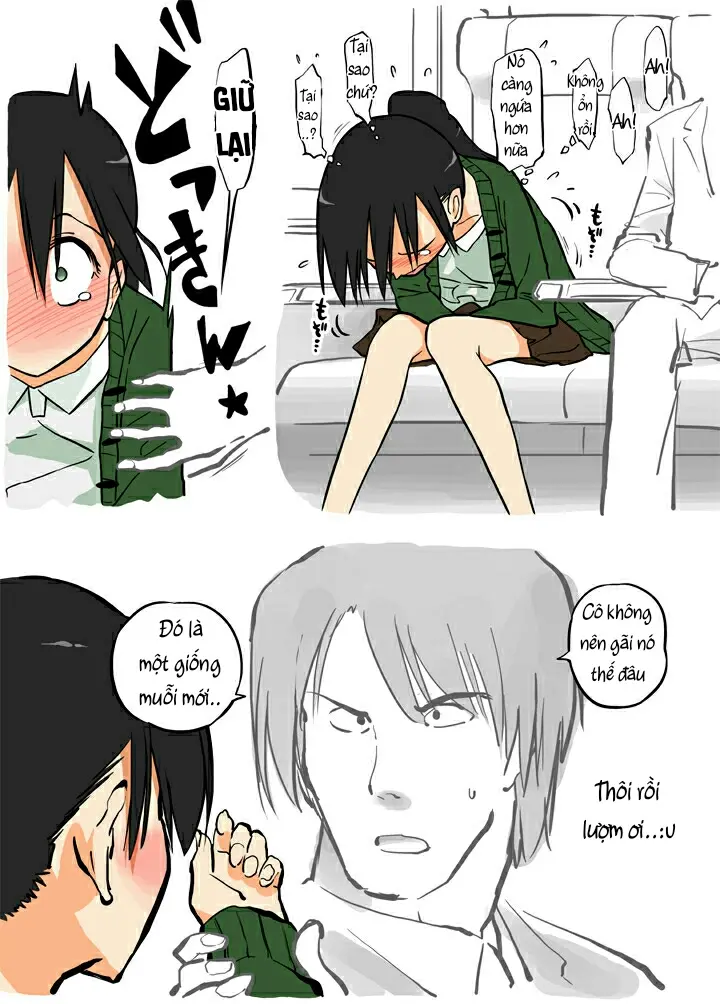 Ecchi na Ka ni Gochuui o! - Shinkansen Hen - - Ecchi na Ka ni Gochuui o! - Shinkansen Hen - trang 8