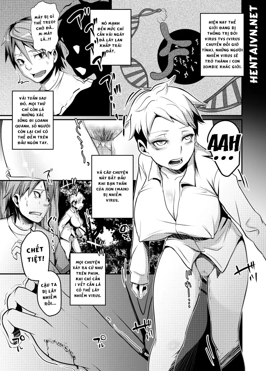 Nyotaika Zombie de Doutei Sotsugyou - Nyotaika Zombie de Doutei Sotsugyou trang 2