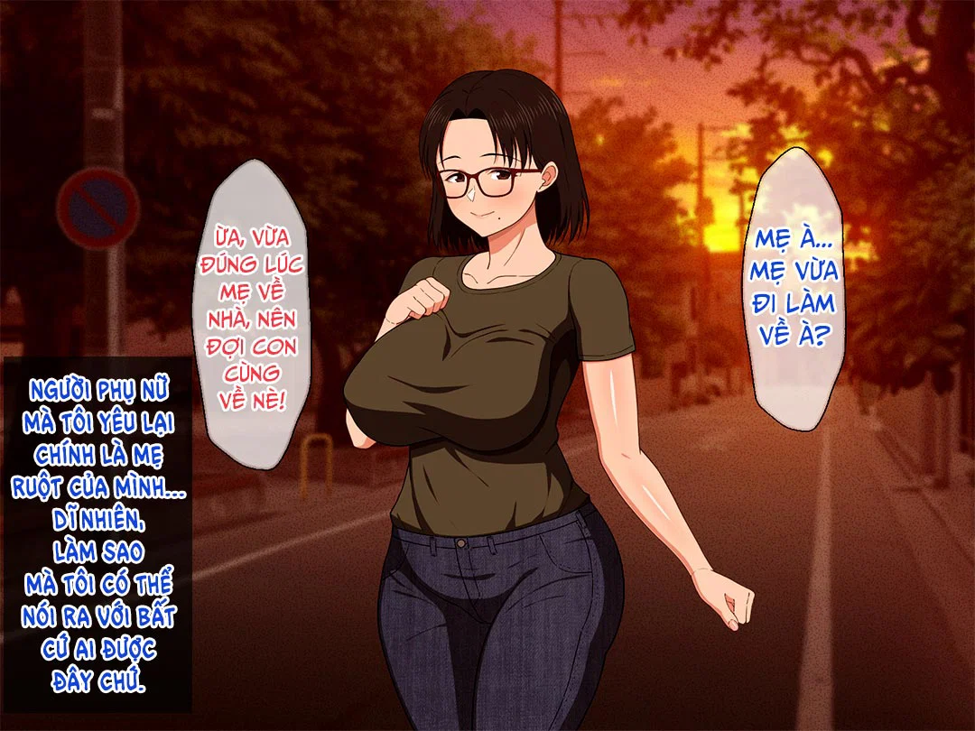 Khao khát người mẹ vú bự trong căn phòng nhỏ - Chap 01 - Lúc mẹ ngủ say trang 3