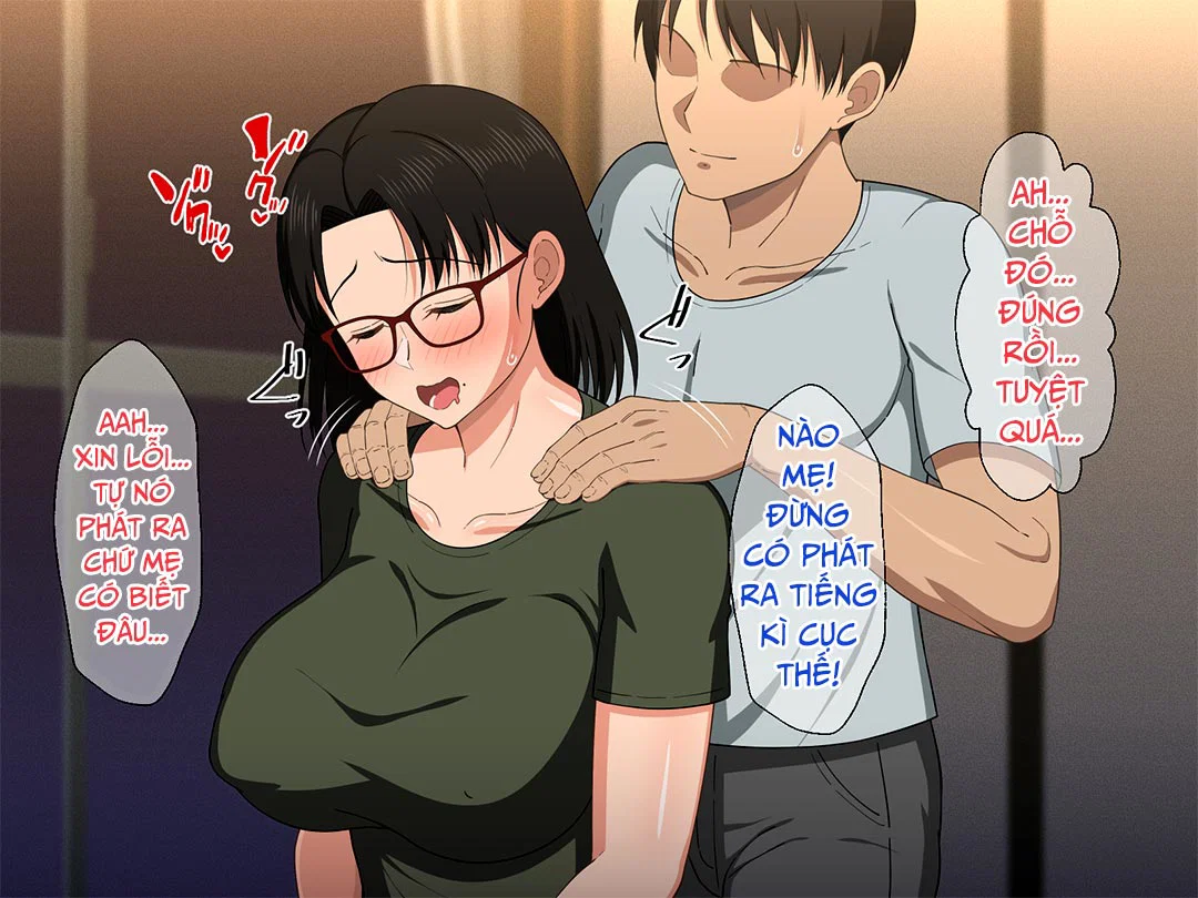 Khao khát người mẹ vú bự trong căn phòng nhỏ - Chap 01 - Lúc mẹ ngủ say trang 8