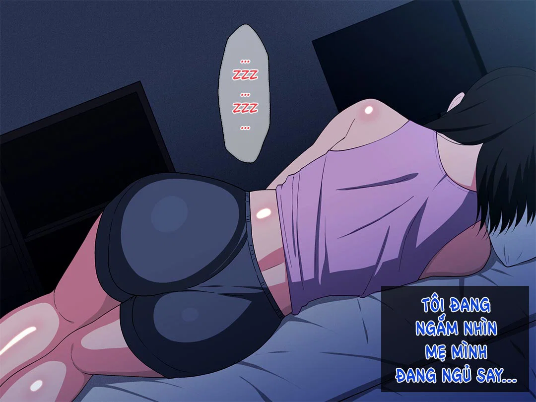 Khao khát người mẹ vú bự trong căn phòng nhỏ - Chap 01 - Lúc mẹ ngủ say trang 14