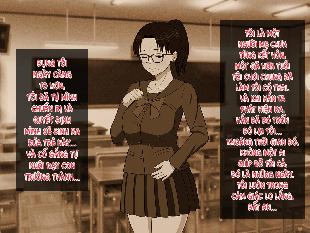 Khao khát người mẹ vú bự trong căn phòng nhỏ - Chap 01 - Lúc mẹ ngủ say trang 29