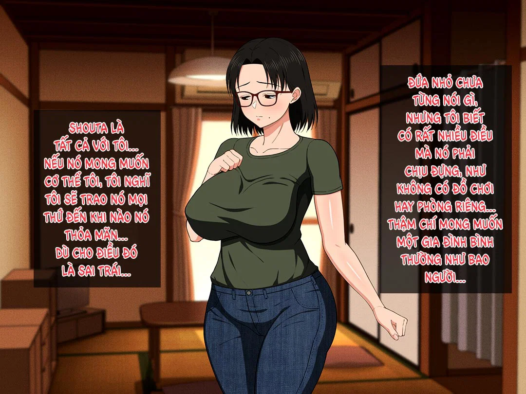 Khao khát người mẹ vú bự trong căn phòng nhỏ - Chap 01 - Lúc mẹ ngủ say trang 30