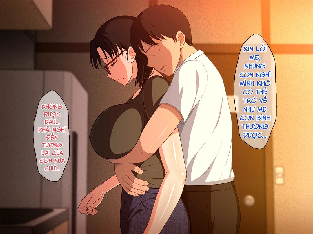 Khao khát người mẹ vú bự trong căn phòng nhỏ - Chap 03 - Chỉ một lần là không đủ với con trang 4