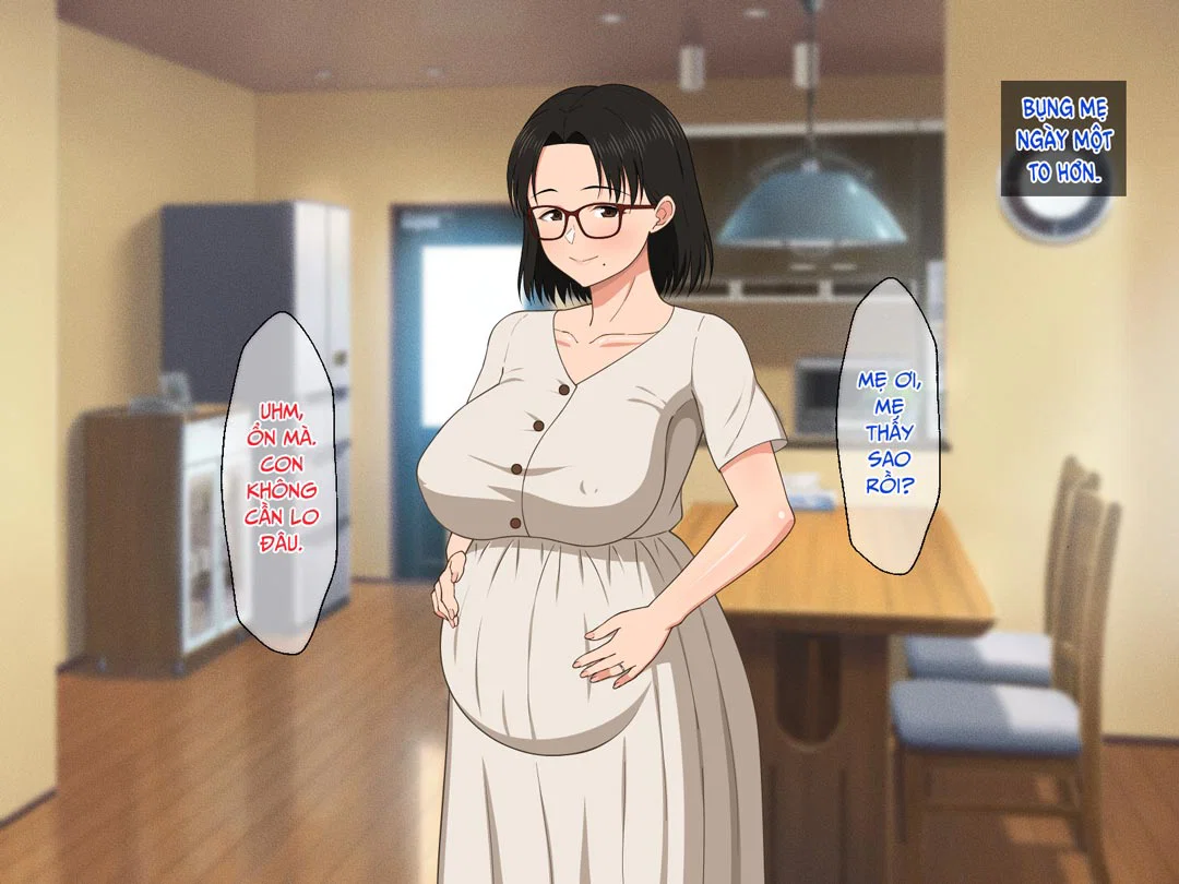 Khao khát người mẹ vú bự trong căn phòng nhỏ - Chap 07 - Cuộc sống mới - Mẹ đã có thai trang 2