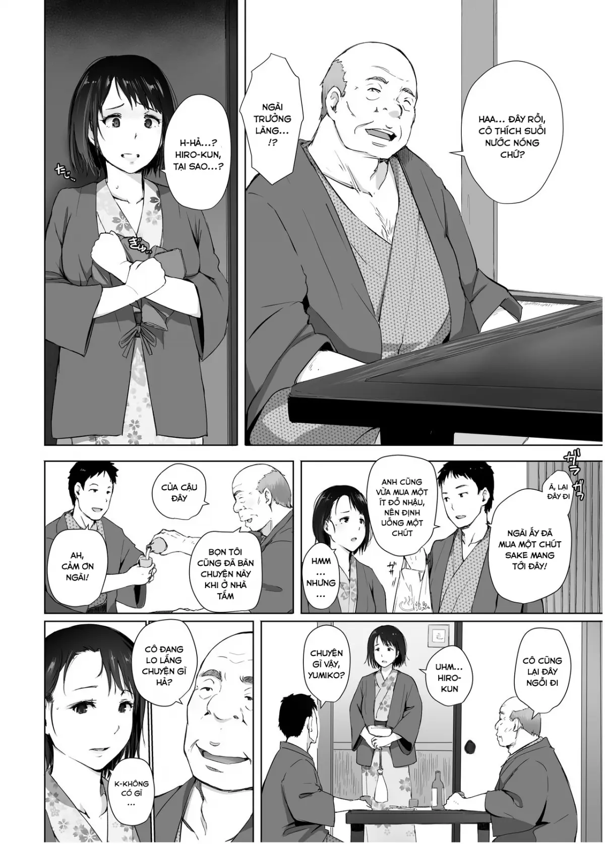Hitozuma to NTR Chounai Ryokou ~Kaichou-san no Chinpo ni wa mou Makemasen~ - Hitozuma to NTR Chounai Ryokou ~Kaichou-san no Chinpo ni wa mou Makemasen~ trang 9