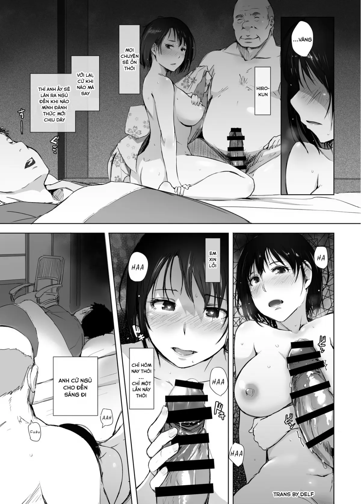 Hitozuma to NTR Chounai Ryokou ~Kaichou-san no Chinpo ni wa mou Makemasen~ - Hitozuma to NTR Chounai Ryokou ~Kaichou-san no Chinpo ni wa mou Makemasen~ trang 22