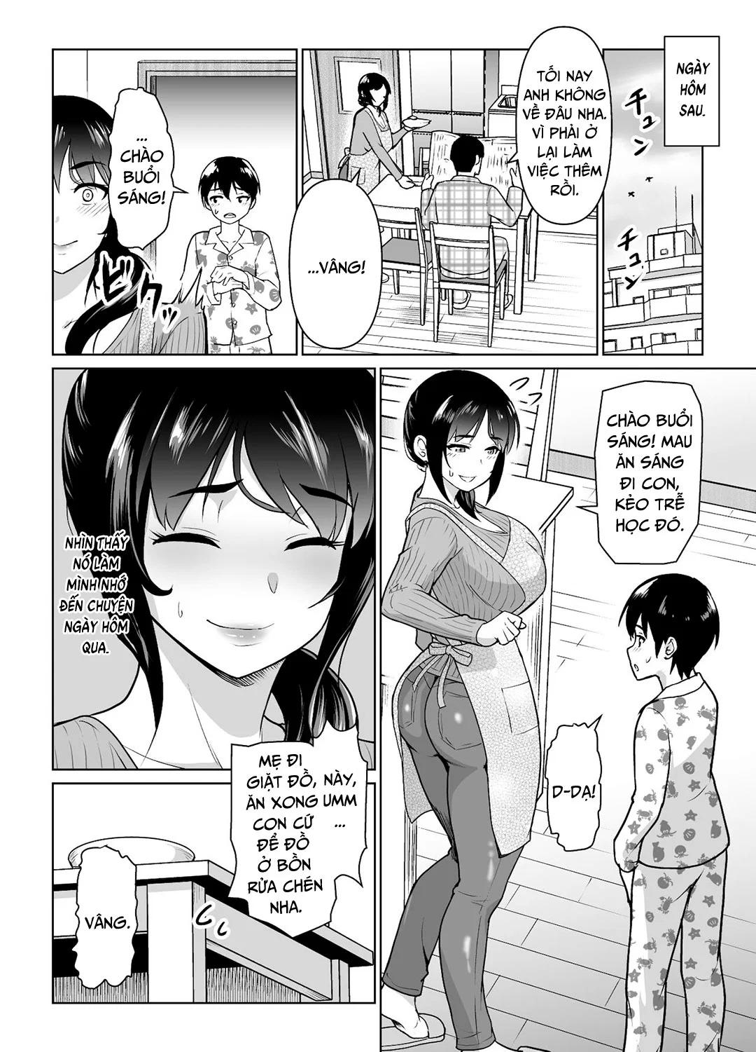 Mối quan hệ giữa mẹ và con trai bắt đầu - Oneshot trang 16