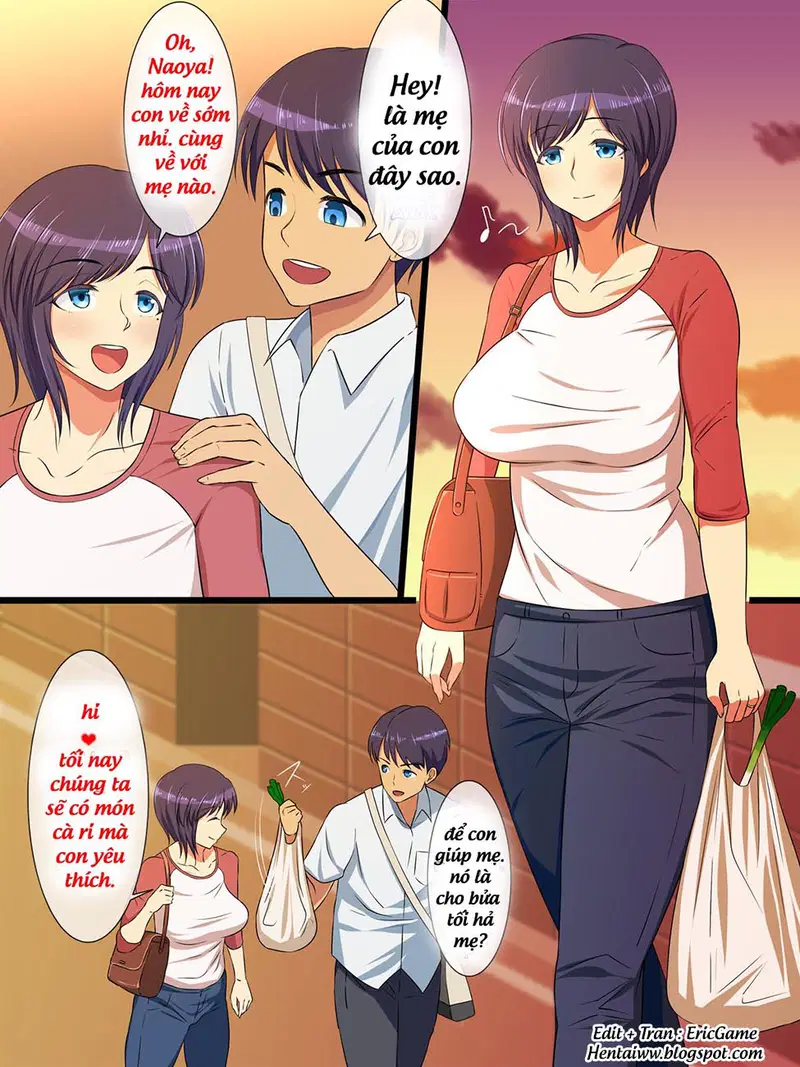 Đứa con trai không nghe lời mà cứ bắn vào trong - Oneshot trang 2