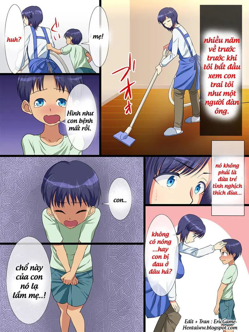 Đứa con trai không nghe lời mà cứ bắn vào trong - Oneshot trang 11