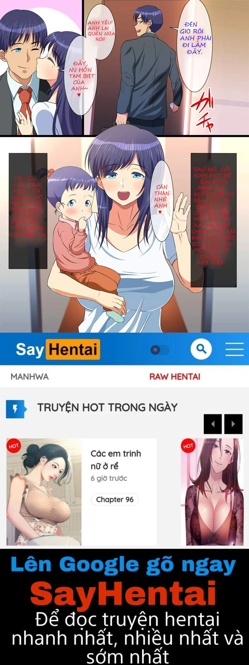 Đứa con trai không nghe lời mà cứ bắn vào trong - Oneshot trang 37