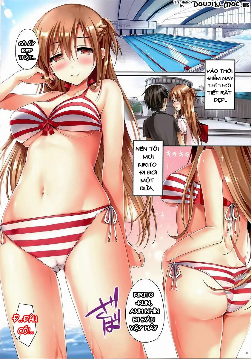 Asuna ni 100% Nama Nakadashi Shimasu | Cumming Inside Asuna 100% Raw (decensored) - Asuna ni 100% Nama Nakadashi Shimasu | Cumming Inside Asuna 100% Raw (decensored) trang 3