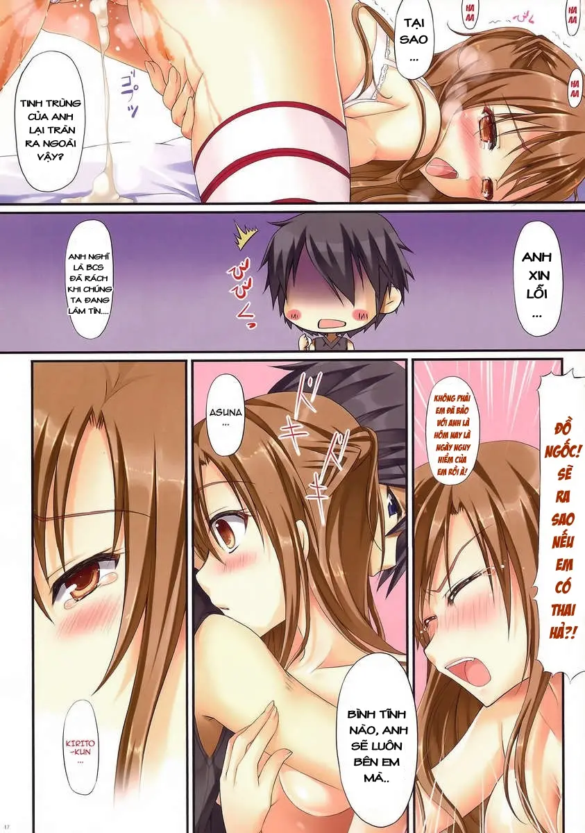 Asuna ni 100% Nama Nakadashi Shimasu | Cumming Inside Asuna 100% Raw (decensored) - Asuna ni 100% Nama Nakadashi Shimasu | Cumming Inside Asuna 100% Raw (decensored) trang 17