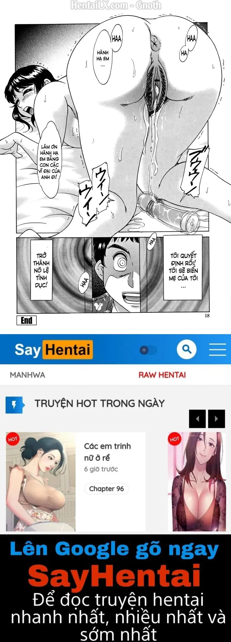 Hãm hiếp và biến mẹ thành nô lệ - Chap 01 trang 21