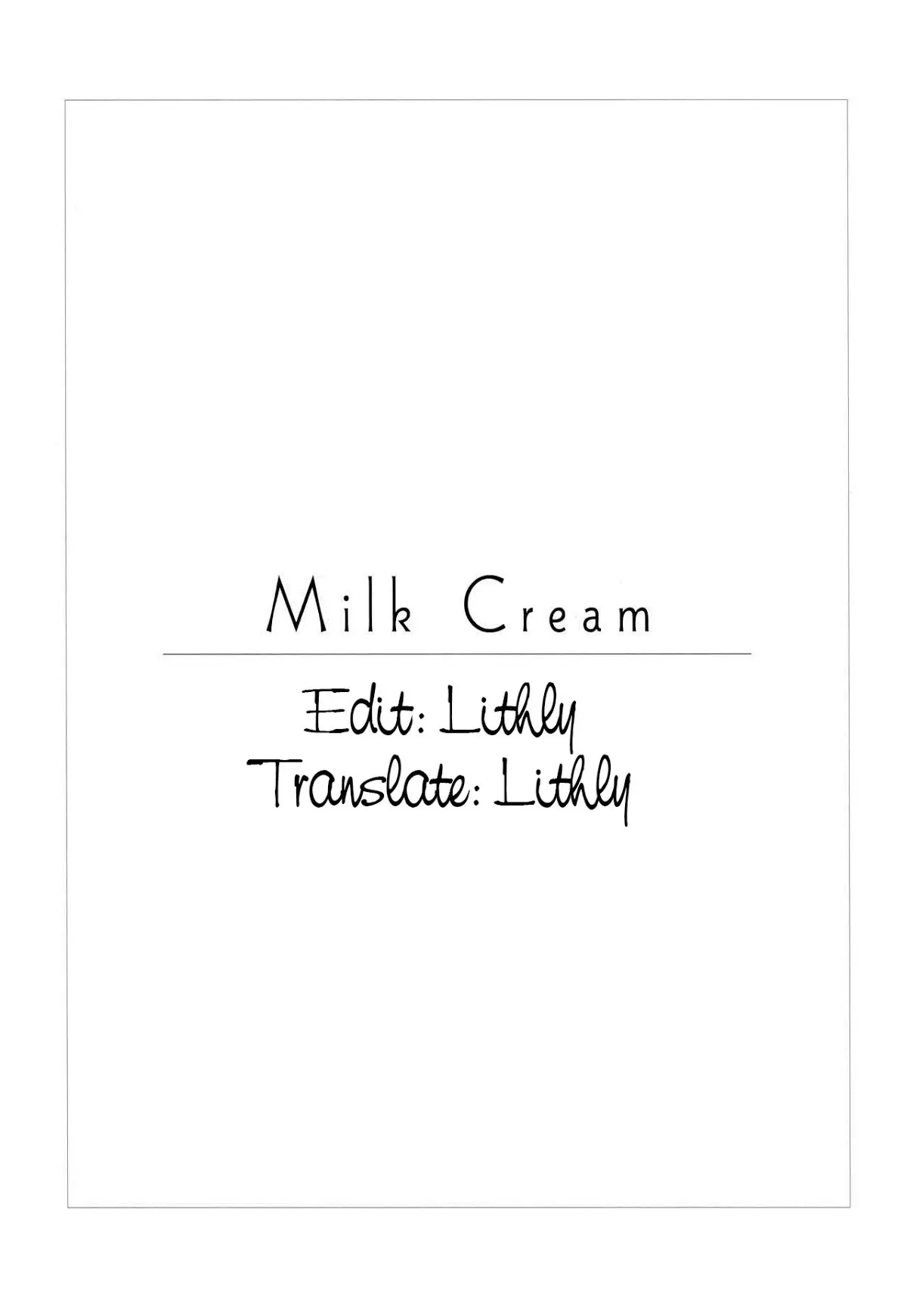 Milk Cream - Milk Cream trang 2