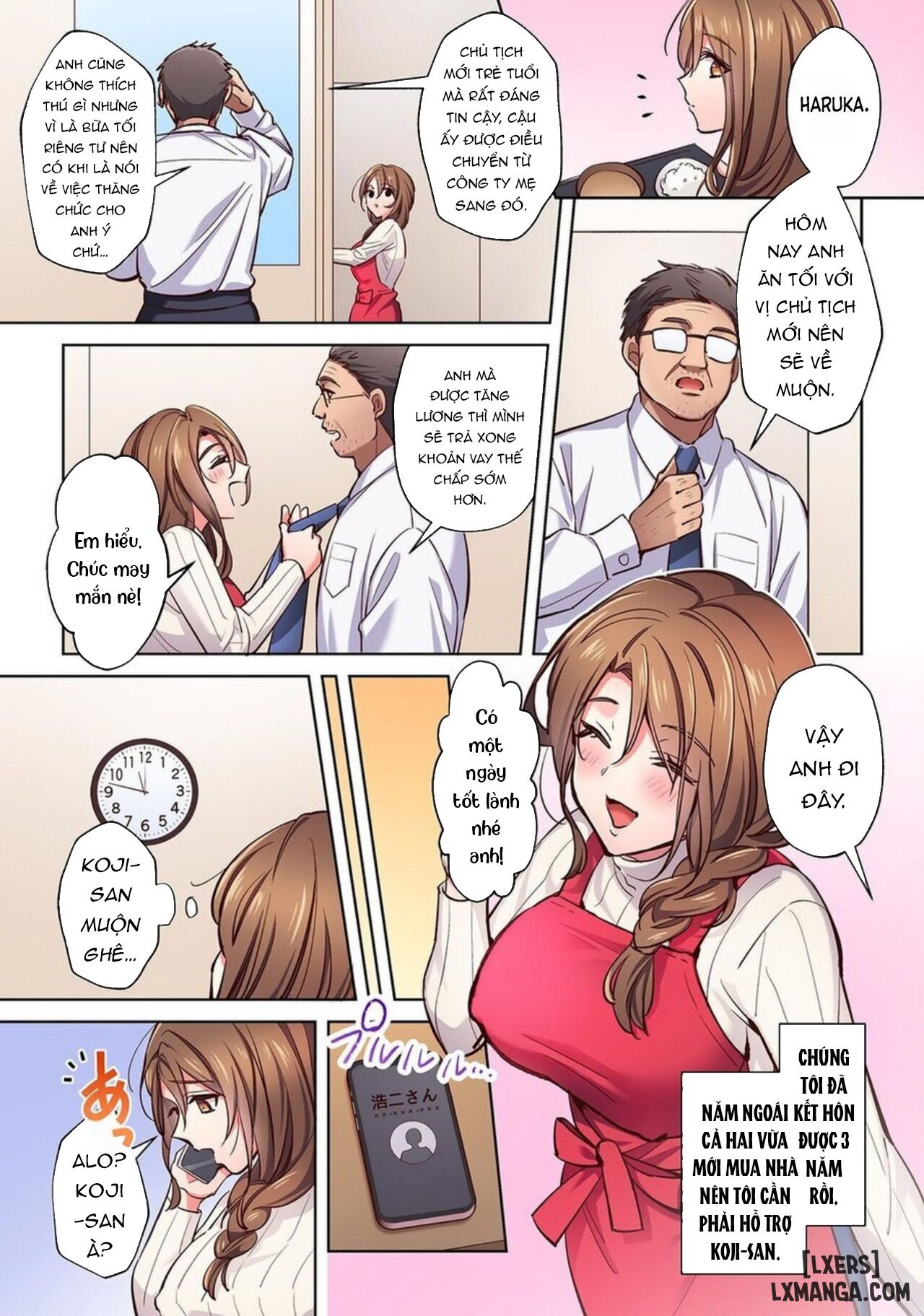 Người vợ quan hệ tình dục trước mặt chồng đang ngủ. - Chapter 1 trang 2