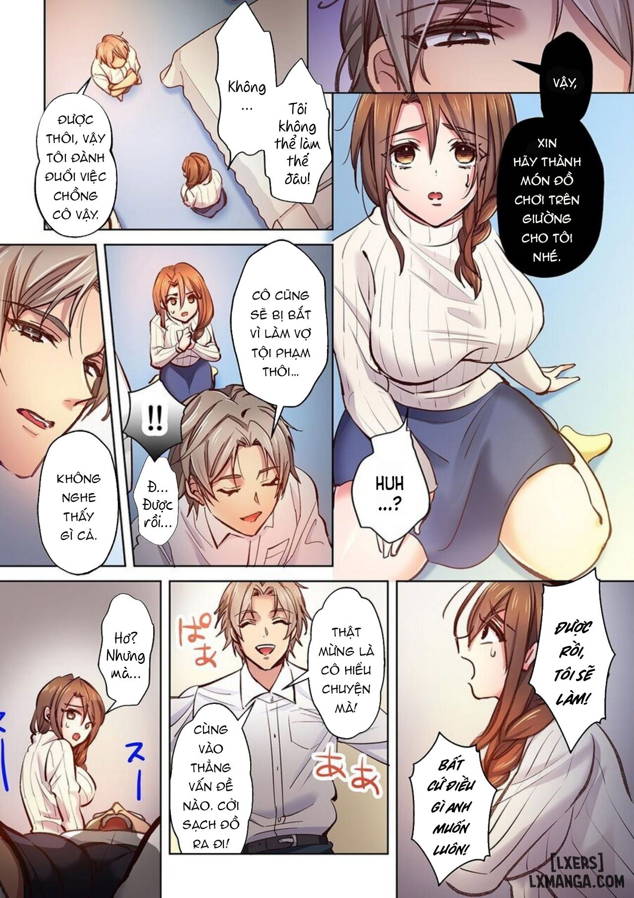 Người vợ quan hệ tình dục trước mặt chồng đang ngủ. - Chapter 1 trang 6