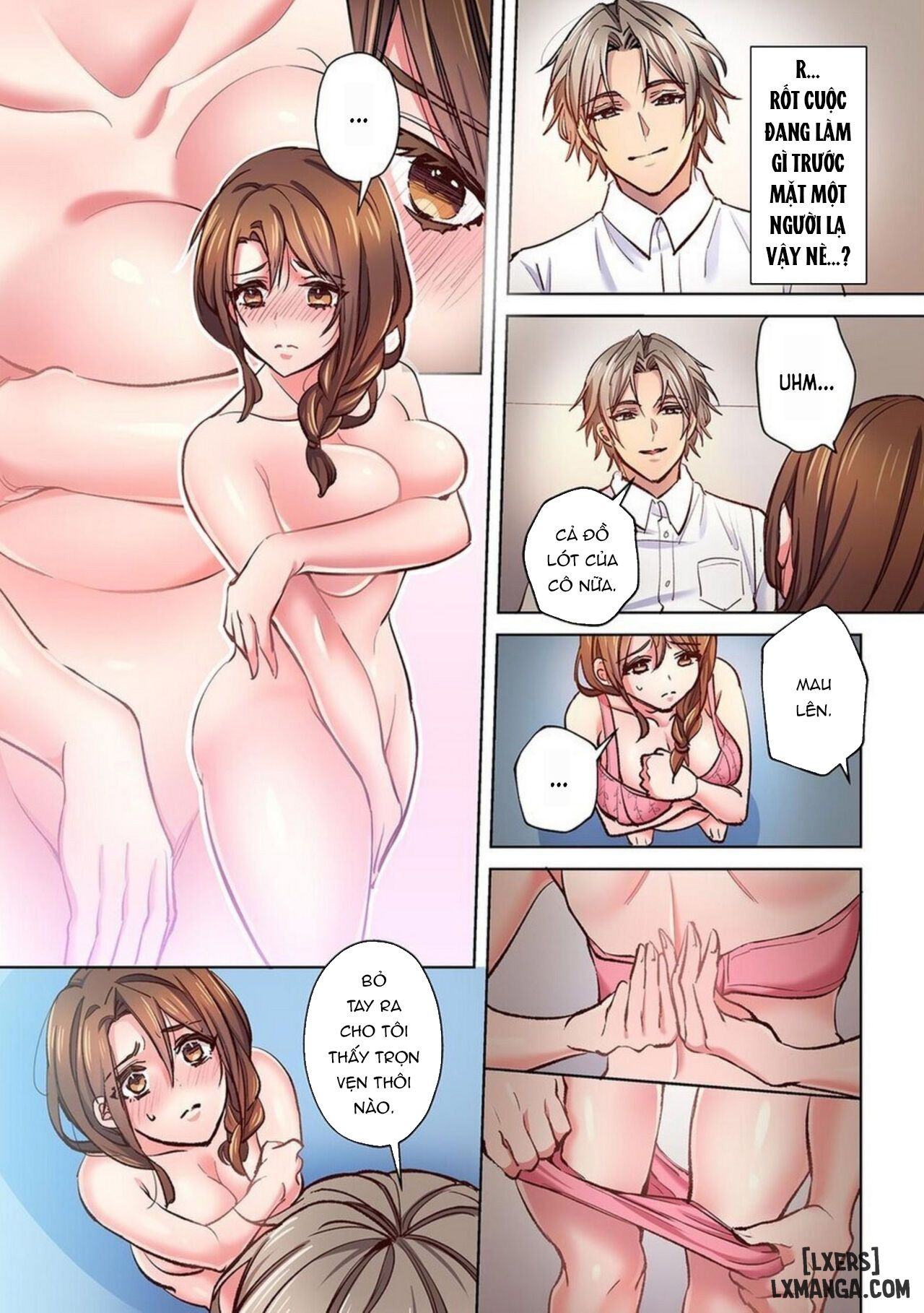 Người vợ quan hệ tình dục trước mặt chồng đang ngủ. - Chapter 1 trang 8