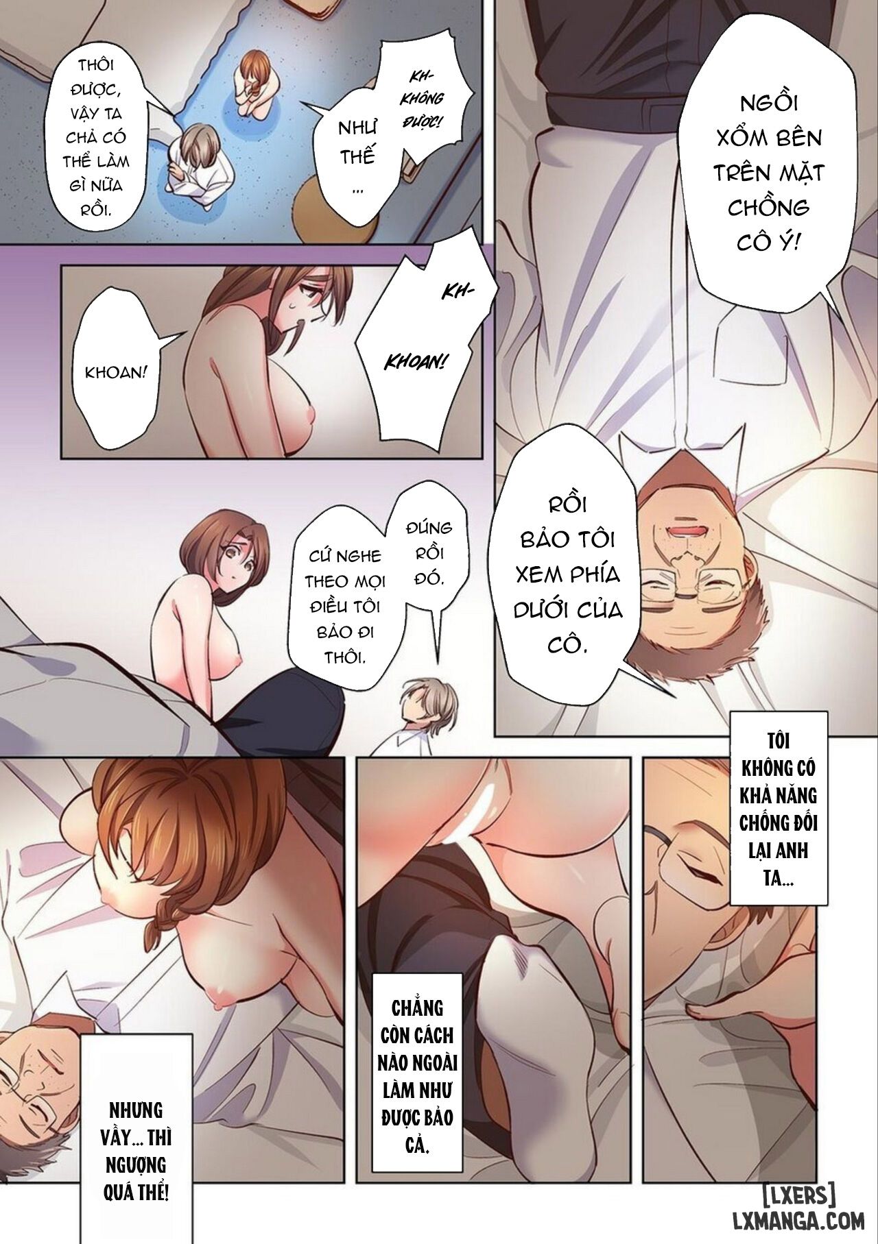 Người vợ quan hệ tình dục trước mặt chồng đang ngủ. - Chapter 1 trang 10