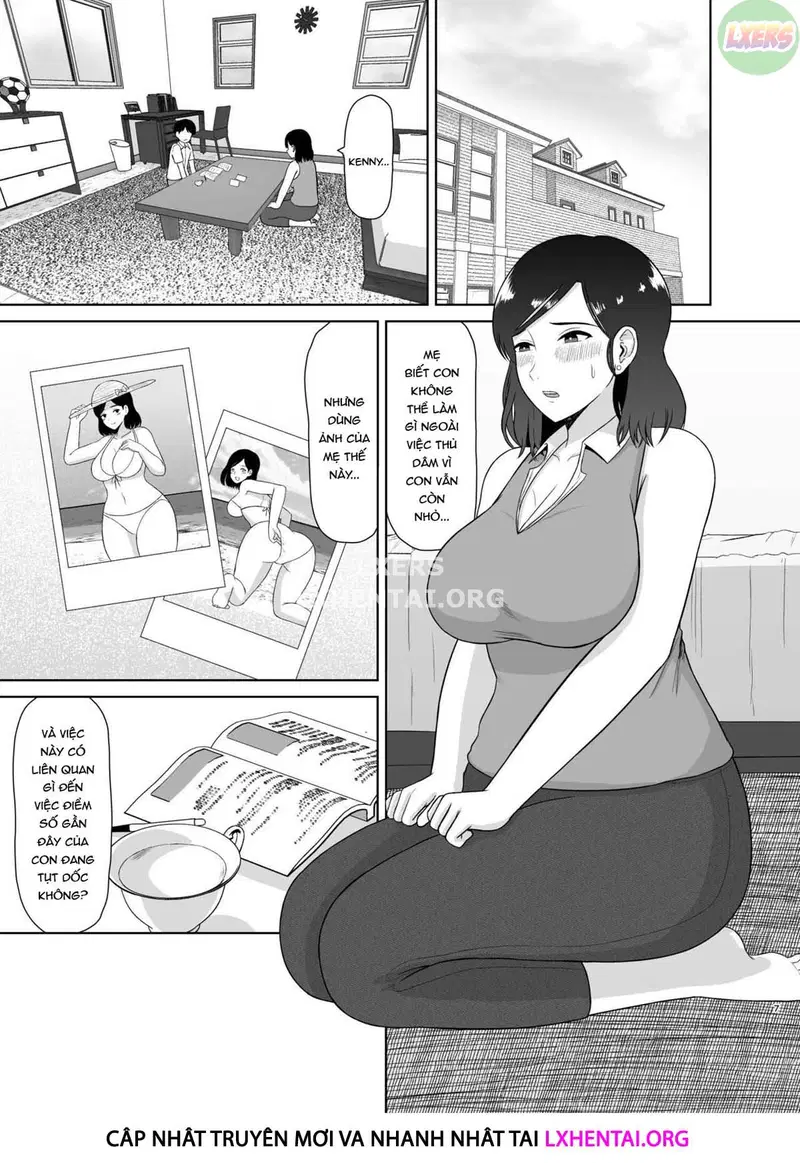Mẹ giáo dục giới tính cho con trai - Oneshot trang 8