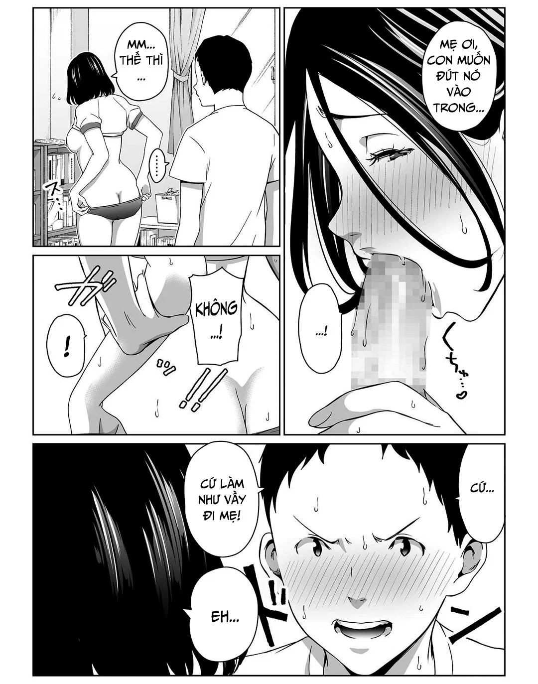 Ngày được làm tình với mẹ đã đến - Oneshot - Có che trang 16