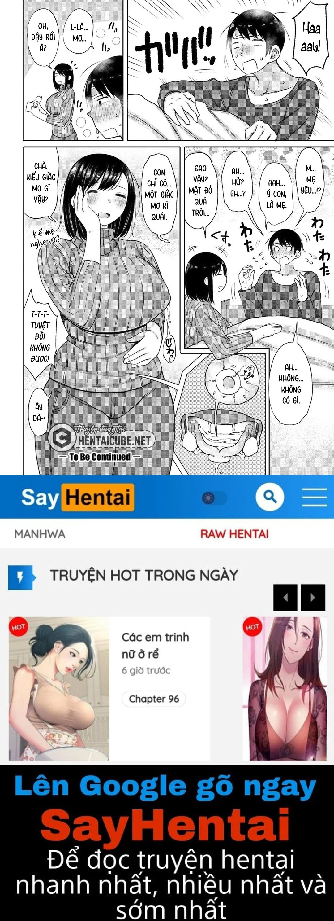 Haramitagari na Hahaoya ~Okaa-san to Ippai Kozukuri Shiyou ne~ - Ch. 1 - Tôi yêu con trai mình (1) trang 20
