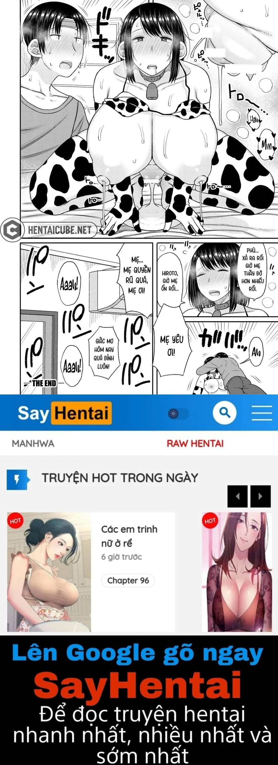 Haramitagari na Hahaoya ~Okaa-san to Ippai Kozukuri Shiyou ne~ - Ch. 2 - Tôi yêu con trai mình (2) trang 16