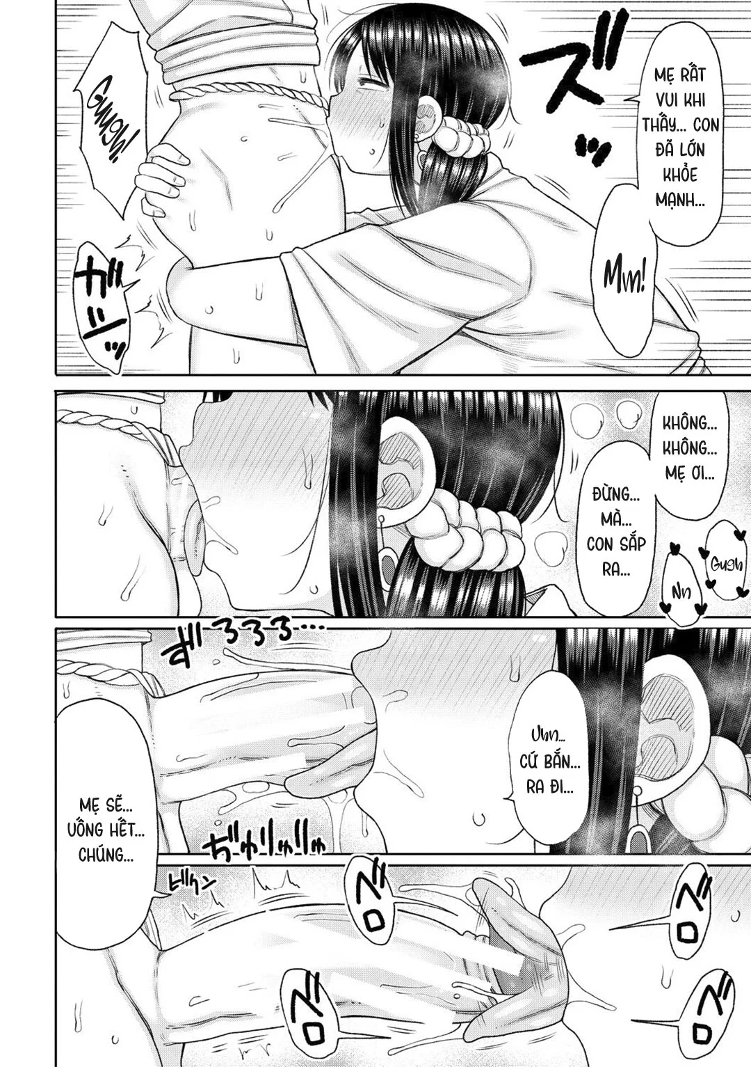 Haramitagari na Hahaoya ~Okaa-san to Ippai Kozukuri Shiyou ne~ - Ch. 5 - Nghi thức trưởng thành trang 10