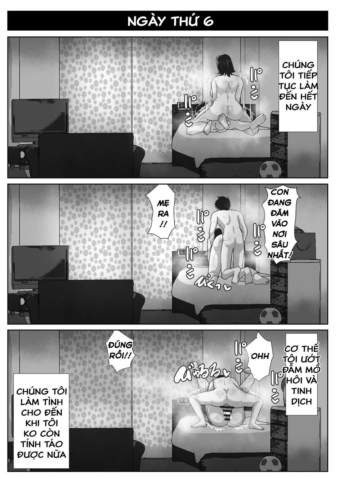 Bảy ngày nóng bỏng với mẹ - Oneshot trang 31