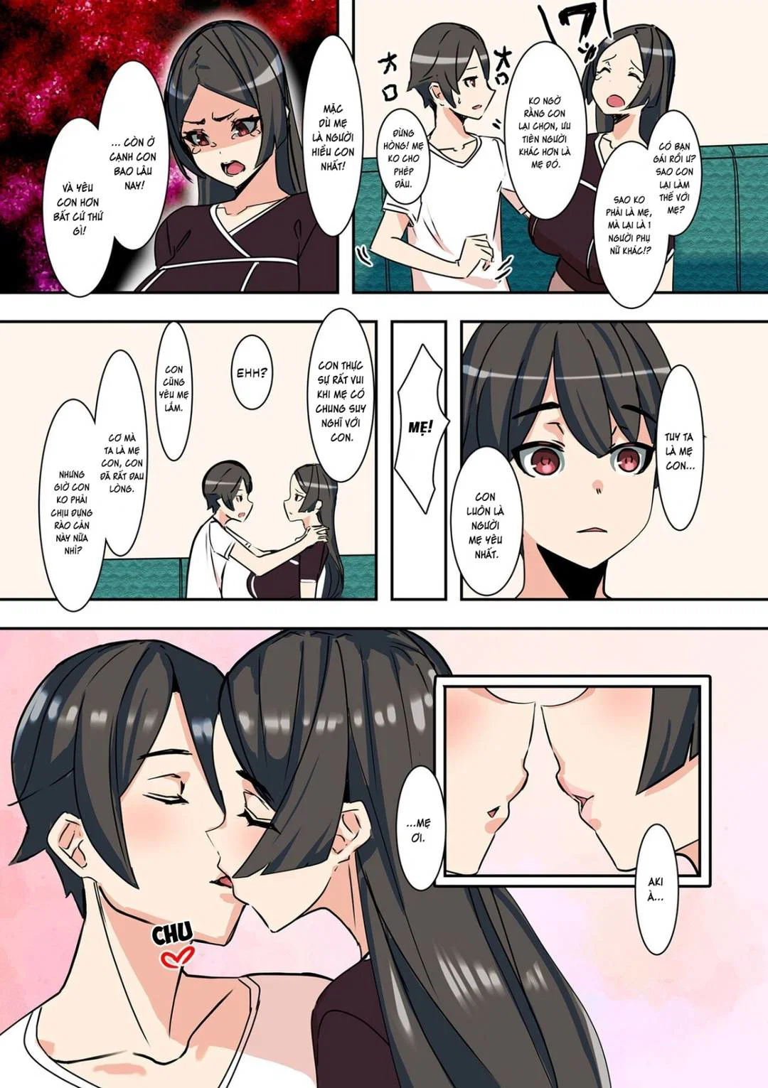 Người yêu tôi chính là mẹ - Oneshot trang 8