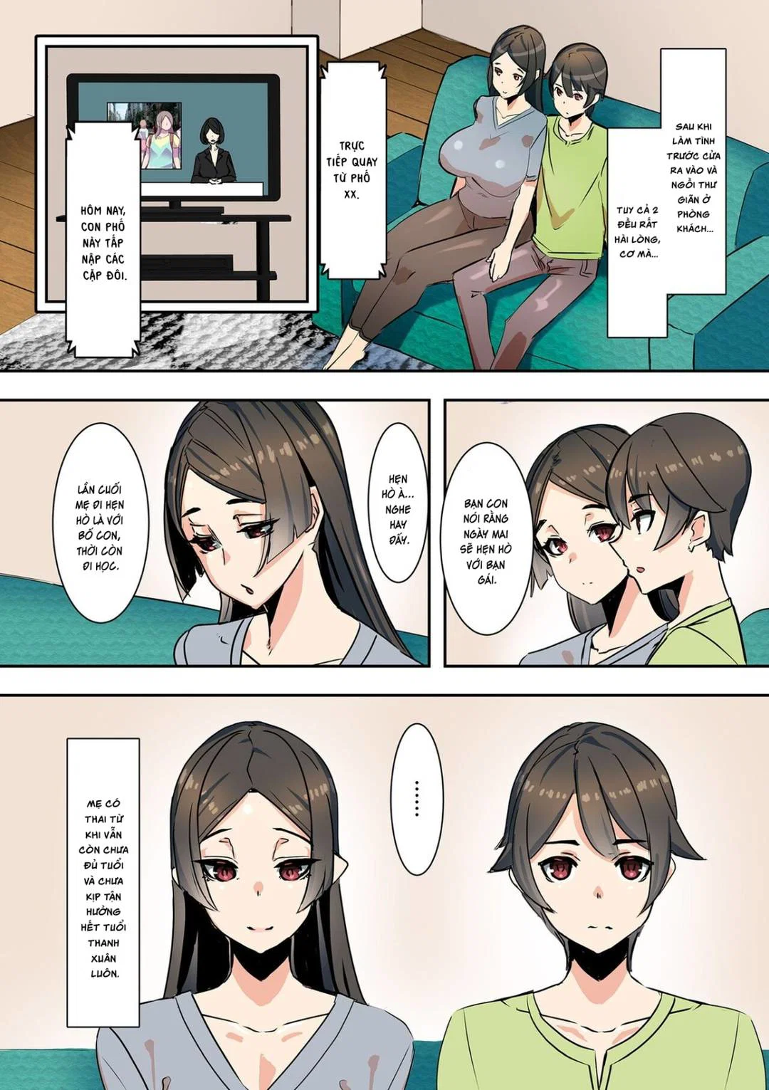 Người yêu tôi chính là mẹ - Oneshot trang 15