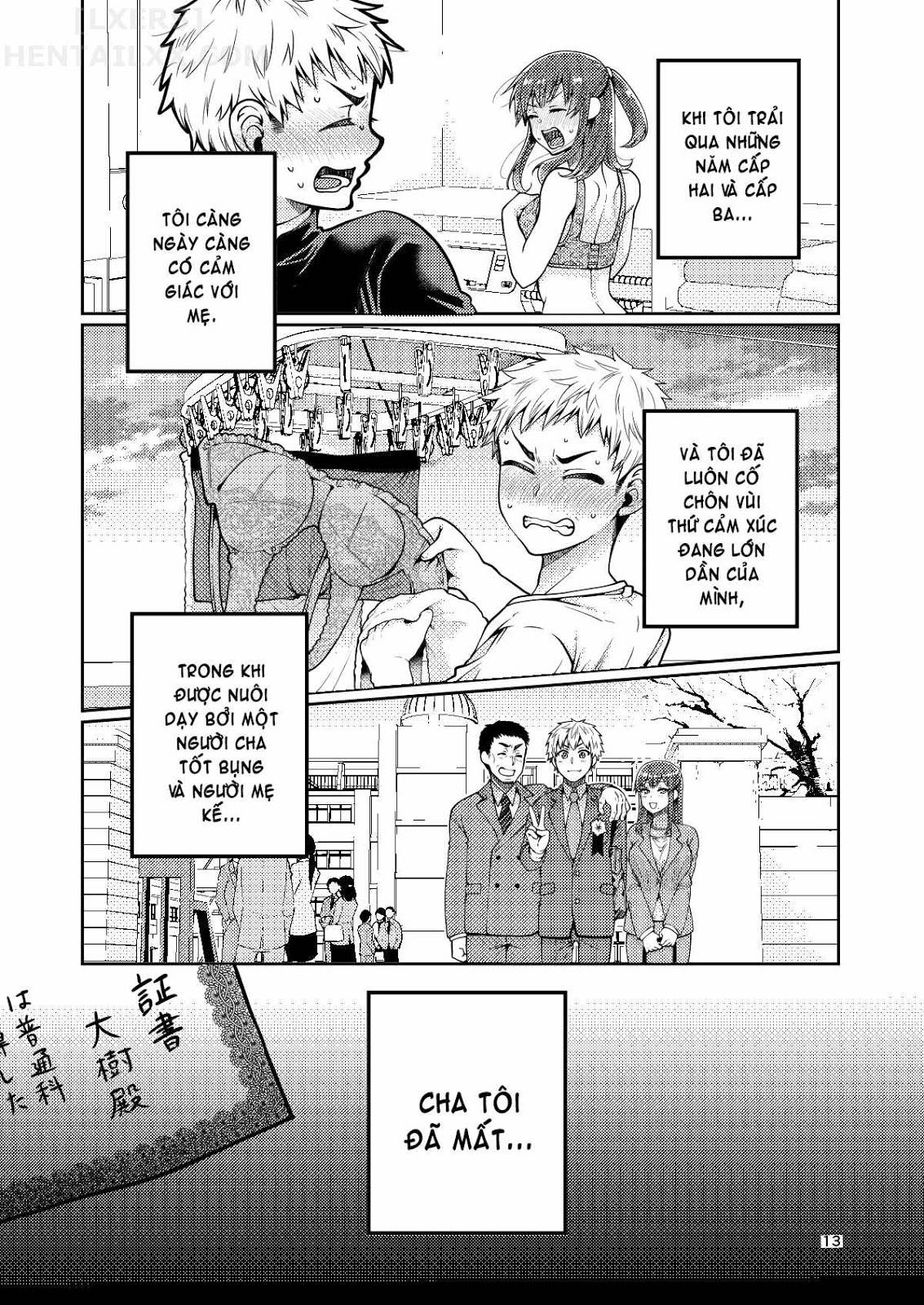 Ở bên mẹ kế - Chap 01 trang 17