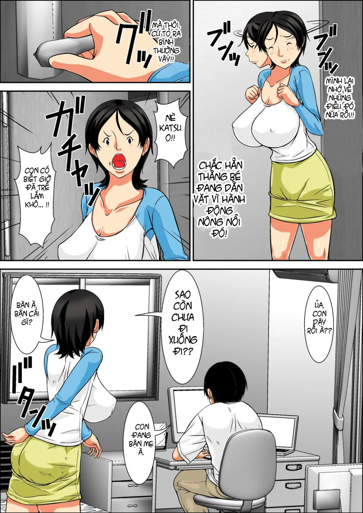 Kora! Anta Hahaoya o Kudoite Nani Shiyoutte Iu no! ~Hahaoya Hatsujou Hen~ Zenpen - Kora! Anta Hahaoya o Kudoite Nani Shiyoutte Iu no! ~Hahaoya Hatsujou Hen~ Zenpen trang 4