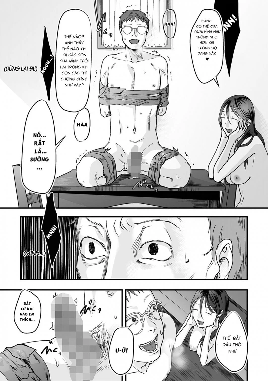 Trò chơi gia đình biến thái - Chap 05 trang 17