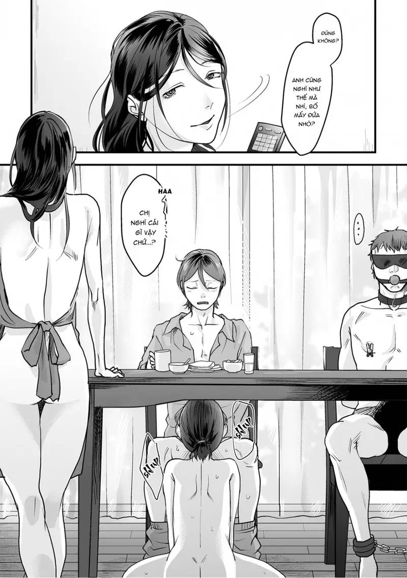 Trò chơi gia đình biến thái - Chap 06 - END trang 5