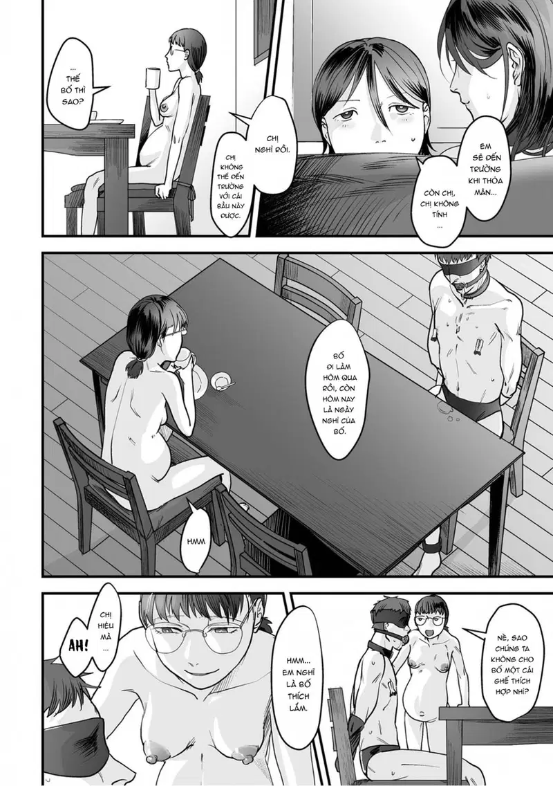 Trò chơi gia đình biến thái - Chap 06 - END trang 9