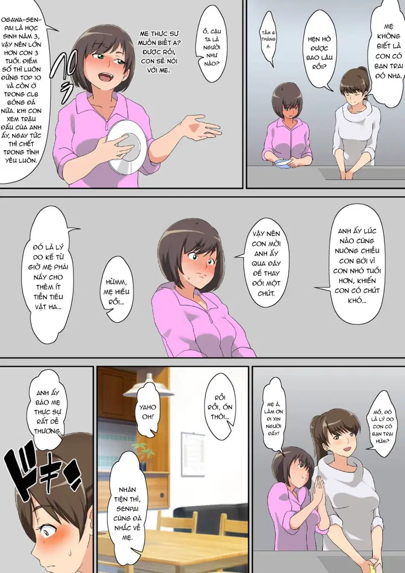Người mẹ thiếu thốn gạ cả bạn trai của con gái! - Oneshot trang 7