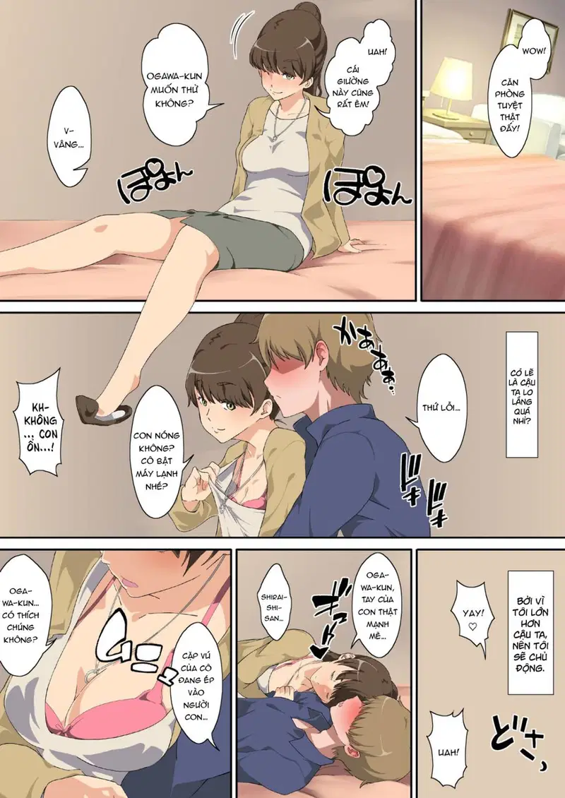 Người mẹ thiếu thốn gạ cả bạn trai của con gái! - Oneshot trang 12