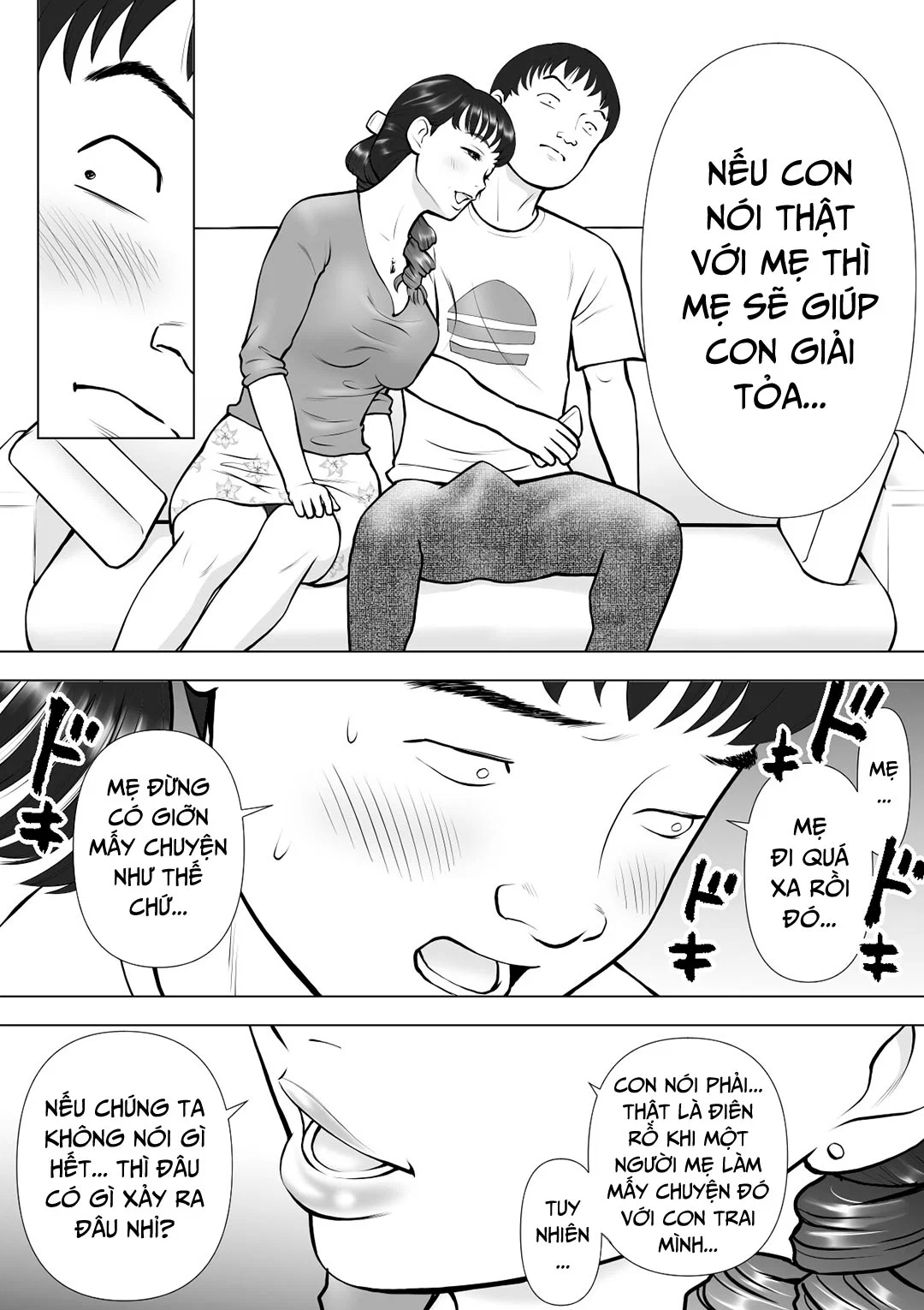 Tinh của tôi chảy ra từ miệng mẹ - Oneshot trang 5