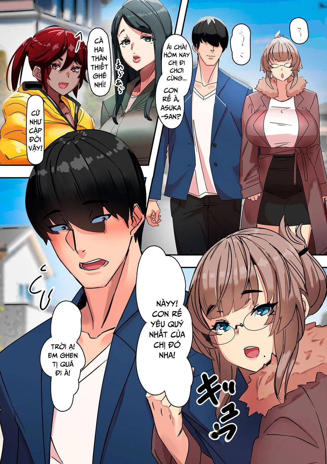 Mẹ vợ là người yêu tôi - Oneshot trang 14