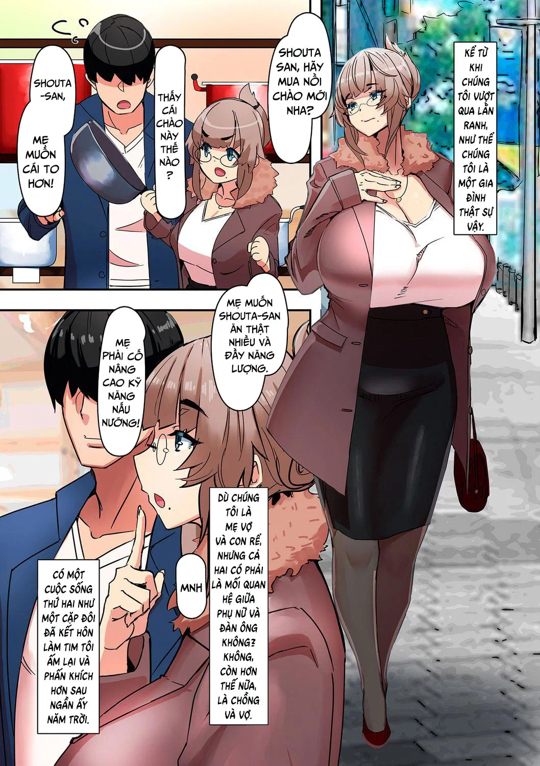 Mẹ vợ là người yêu tôi - Oneshot trang 15