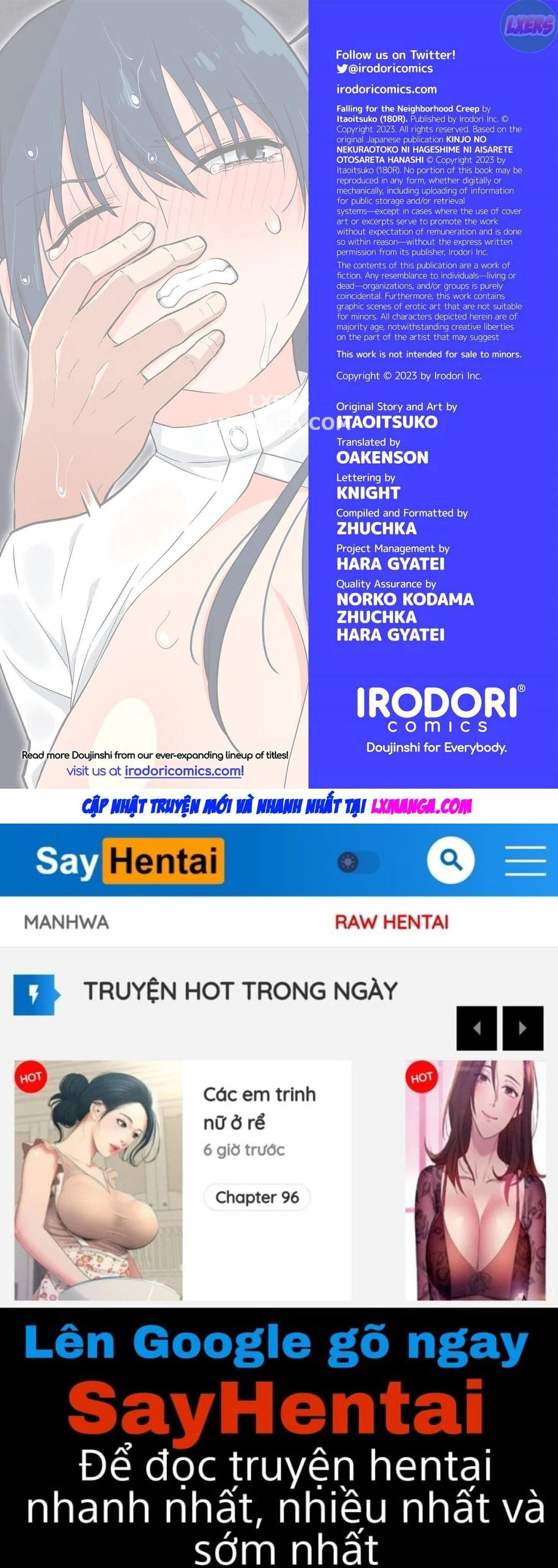 Sa vào gã hàng xóm ghê rợn - Oneshot trang 78