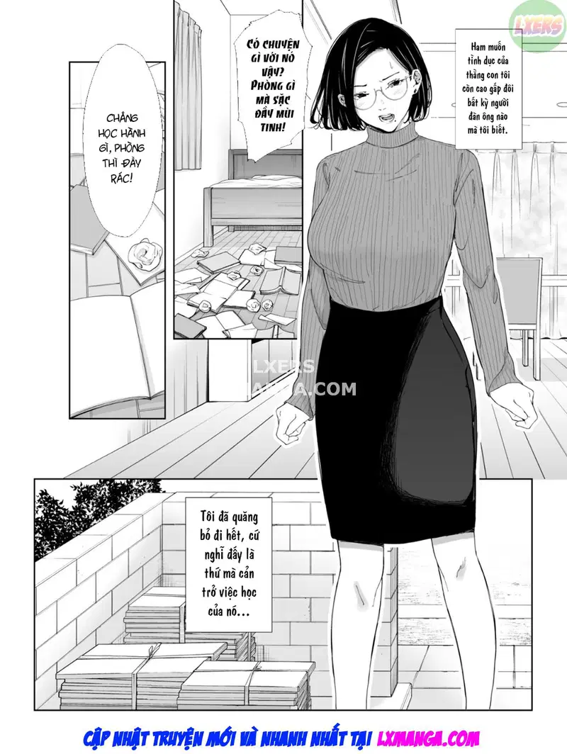 Mẹ có thể phục vụ con - Oneshot trang 3