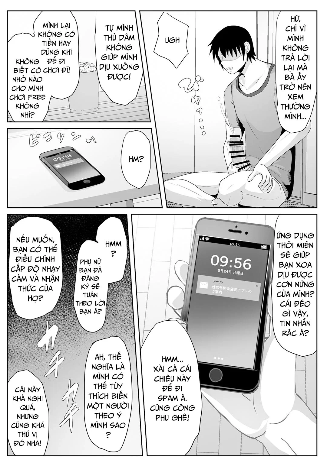 Dùng App thôi miên mẹ - Oneshot trang 5