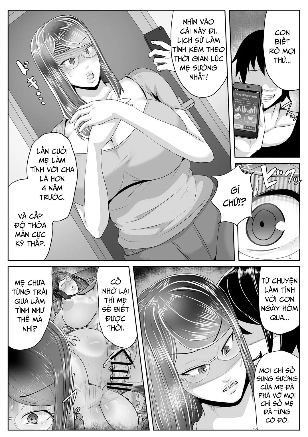 Dùng App thôi miên mẹ - Oneshot trang 28