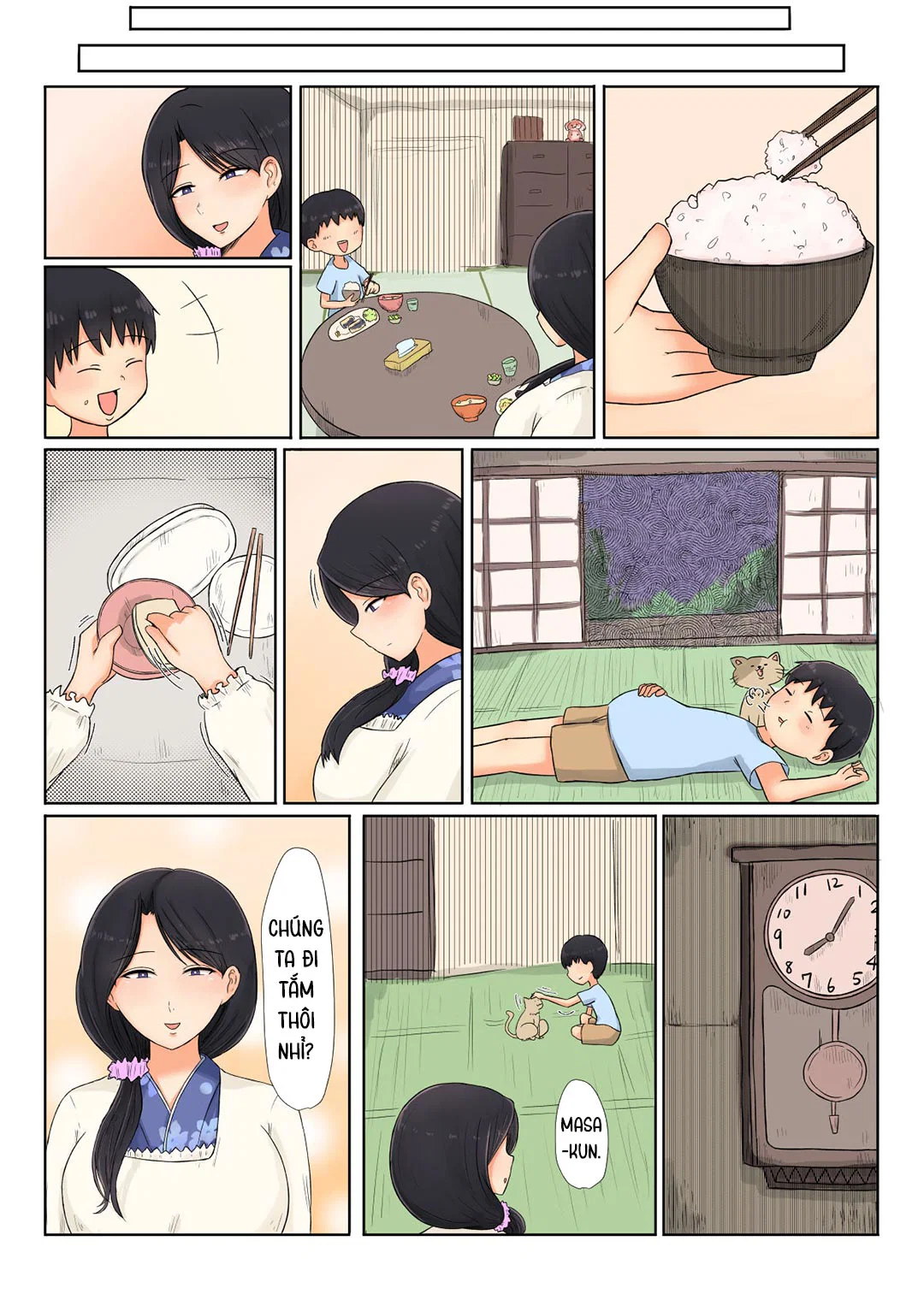 Mẹ ơi, con về rồi! - Oneshot trang 6