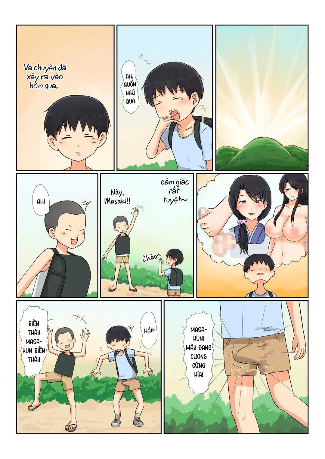 Mẹ ơi, con về rồi! - Oneshot trang 19