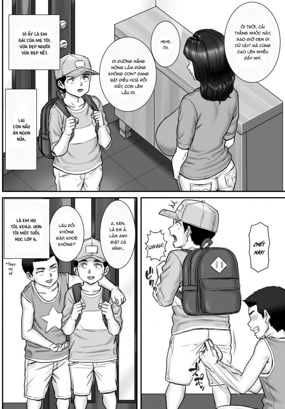 Làm tình với dì không ngừng nghỉ - Oneshot trang 5