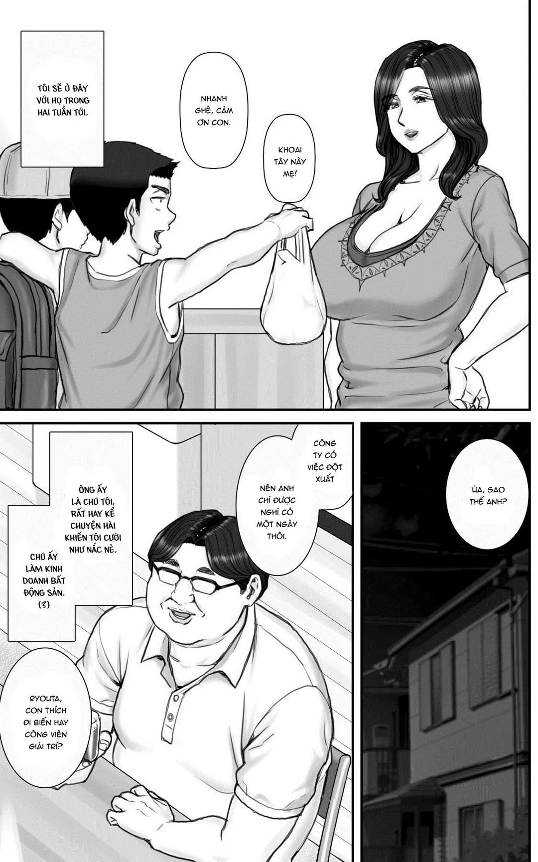 Làm tình với dì không ngừng nghỉ - Oneshot trang 6