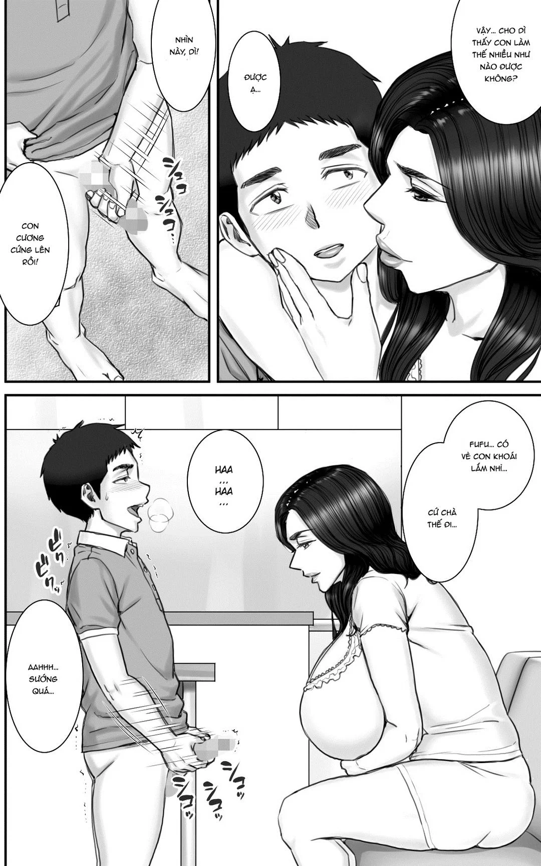 Làm tình với dì không ngừng nghỉ - Oneshot trang 16